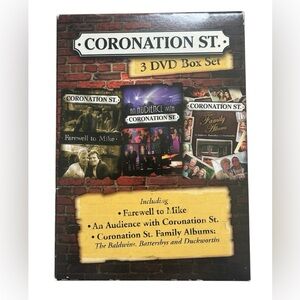 CORONATION STREET THREE DVD BOX SET